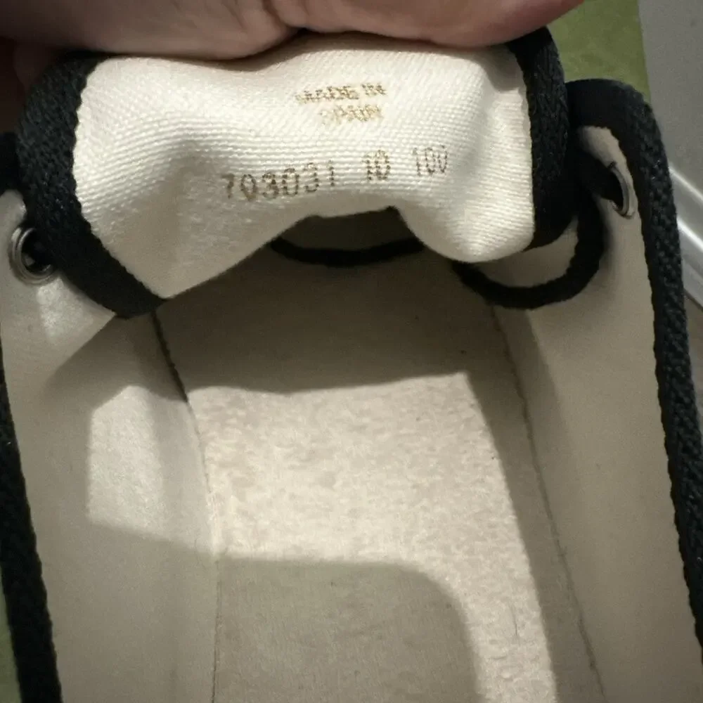 AUTHENTIC GUCCI MAXI GG LOW TOP MONOGRAM SNEAKERS 703031 GG 10 (fits USA SZ 11)